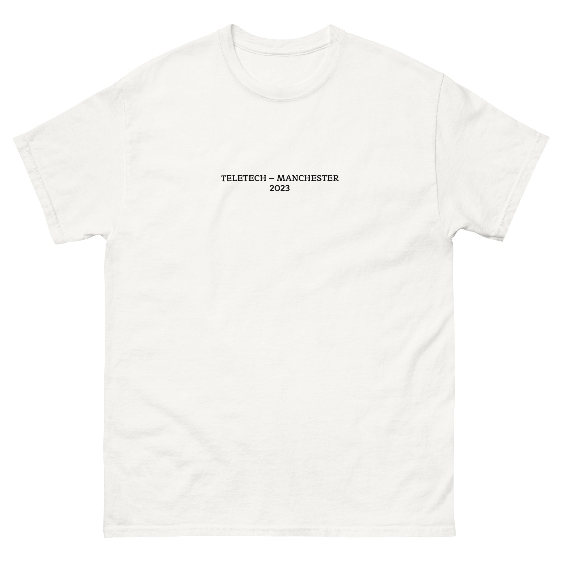 Teletech blue Logo Manchester 2023 T-Shirt